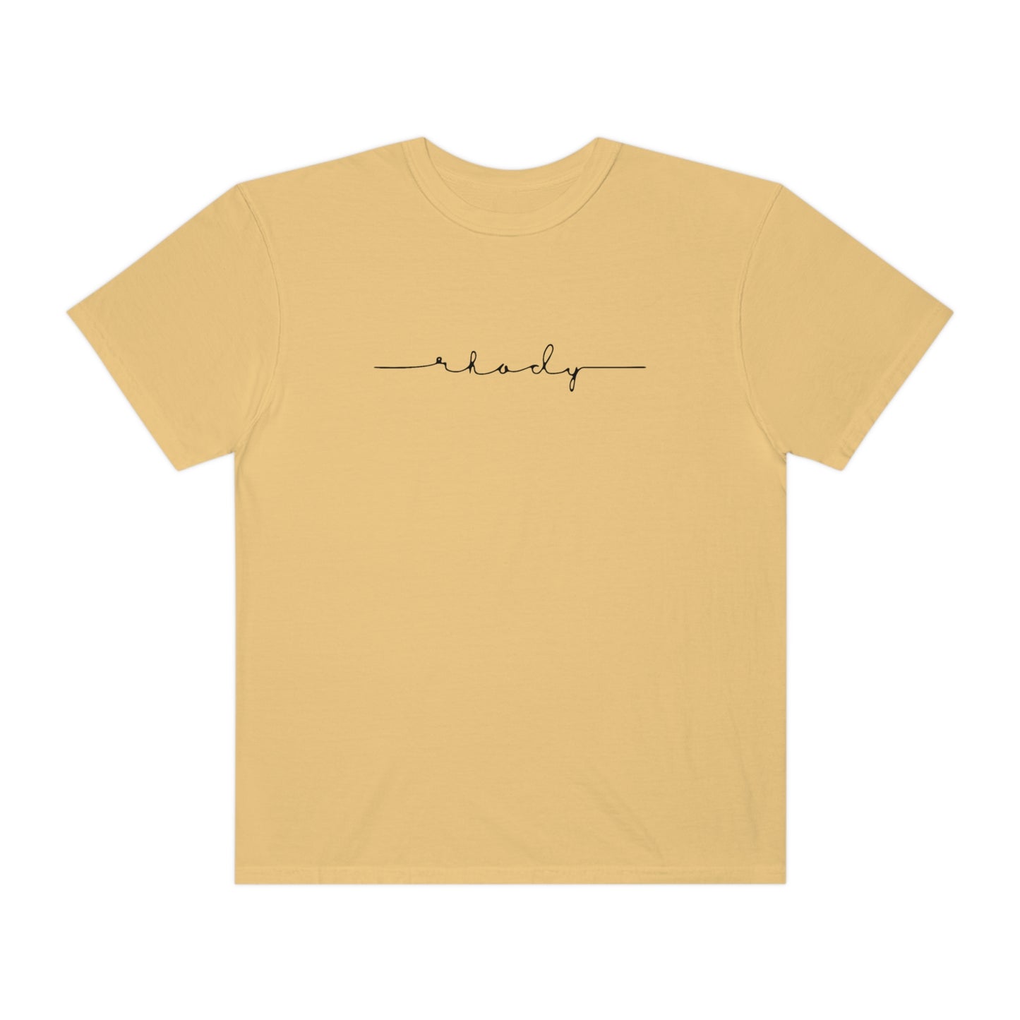 Signed Unisex Garment-Dyed T-shirt