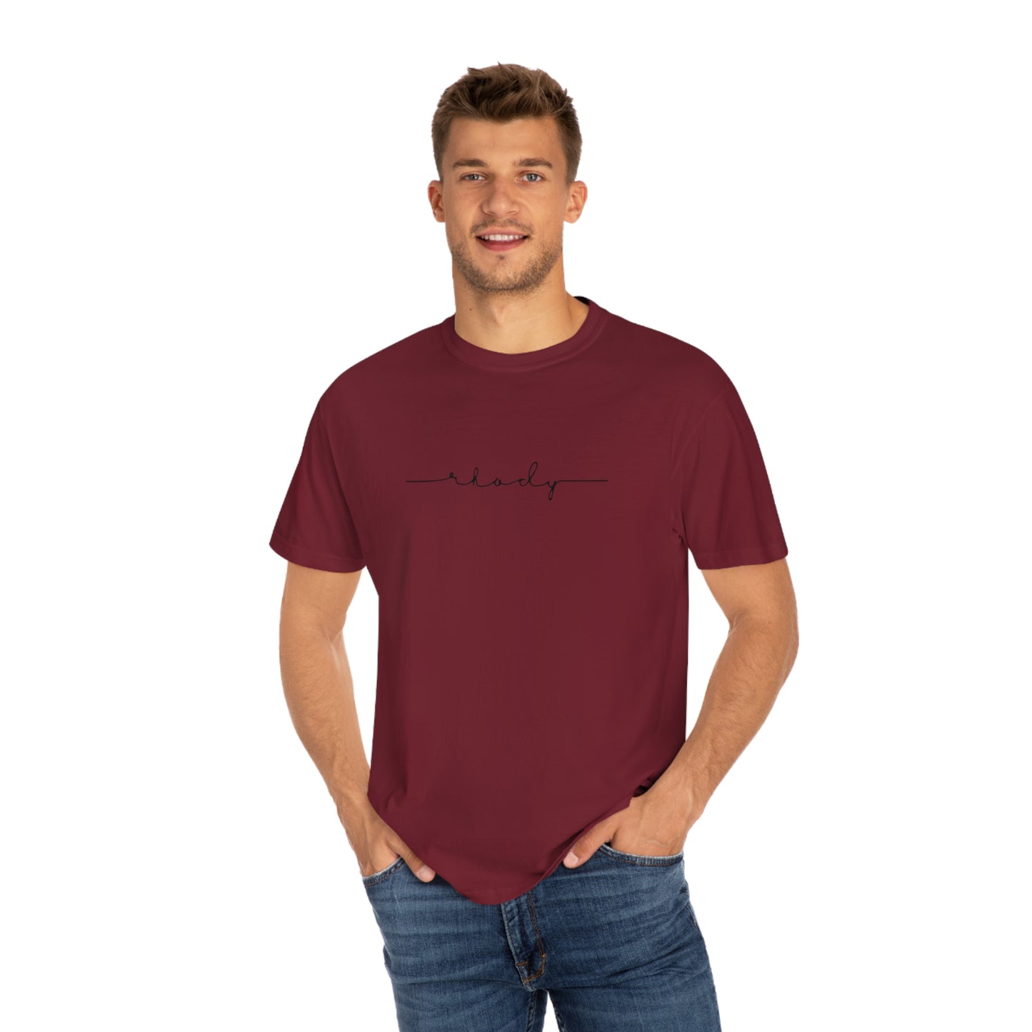 Signed Unisex Garment-Dyed T-shirt