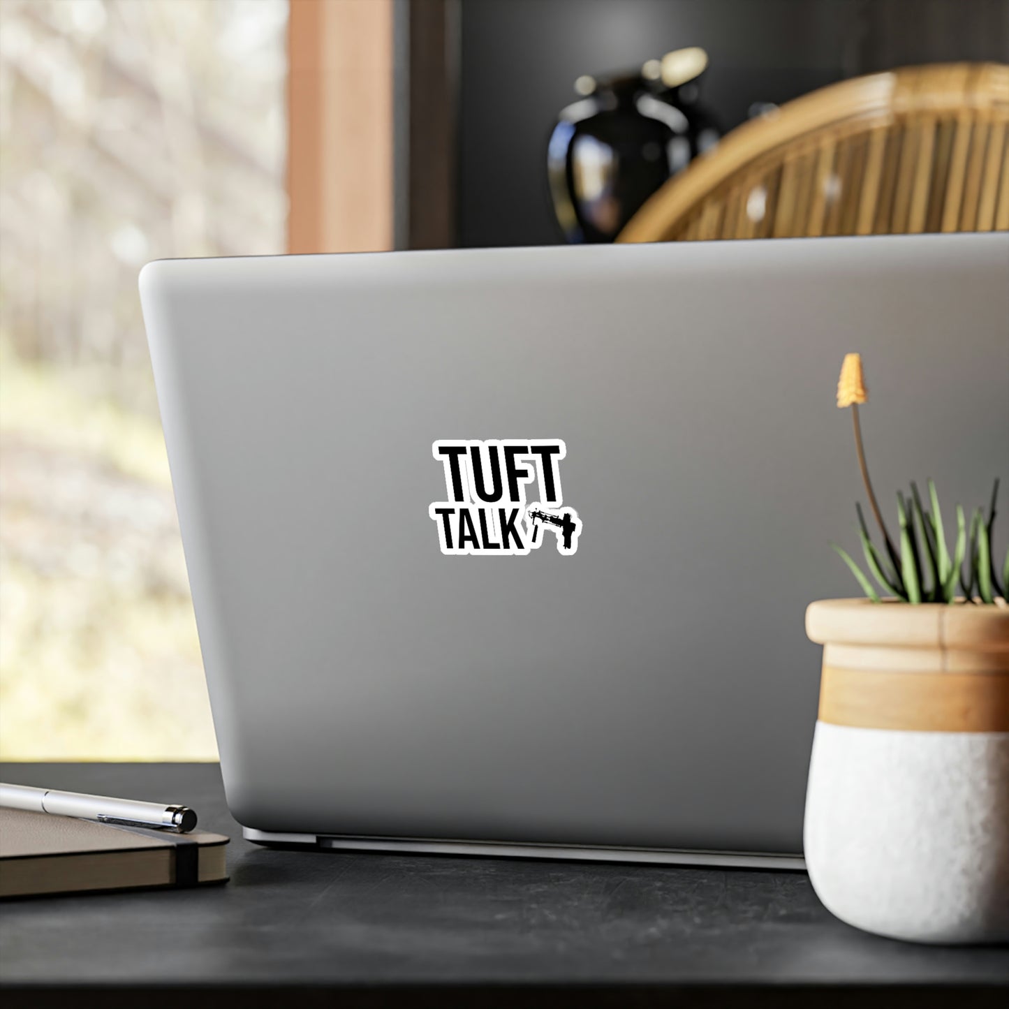 Tuft Talk Vinyl Die-Cut Stickers